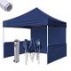 Instant Canopy Trade Show Tent 3x3 Flame Retardant With Sunshade Cover
