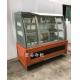 Countertop Glass Cake Display Cabinet Low Noise High Efficiency Demist