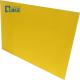 Laser Cut Engrave Thick Glossy Opaque Yellow Cast Lucite Acrylic Sheet Customized