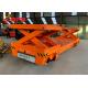 20T Steel Pipe Battery Transfer Cart Lifting With Rail Wheel