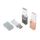 Crystal Usb Stick Inside With LED Light When Working LED Light Shiny