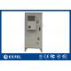 Galvanized Steel Hybrid Telecom Power System 48VDC 300A 40U Outdoor Telecom Cabinet With Air Conditioner