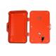 Hand - Free Industrial Weatherproof Telephone , Red GSM Waterproof Emergency Phone