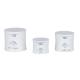 Single-Wall Design 15g 30g 50g Plastic Cosmetic Jar for Eye Serum and Regenerating Cream