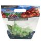 Reusable Fruit Packing Bags Transparent Ziplock Grapes Plastic Packaging Bag