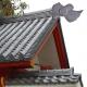 Antiques Style Japanese Roof Tiles Decoration Practical Roofing Material