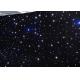 Blue And White LED Star Curtain Backdrop DMX Control For Wedding Event Stage Show
