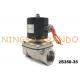 G1 1/4 Solenoid Valve 2 Position 2 Way Operated With Stainless Steel NC Pneumatic 2S350-35