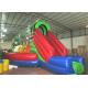 Big Ball Inflatable Sports Games Football Childrens Bouncy Castle 17 X 6.3 X 4.3m