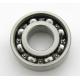 6310C4 high temperature bearings , silver double row deep groove ball bearing
