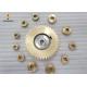 CNC Turning Copper Worm Gear High Wear Resistant High Load Capacity
