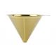 Titanium Coated Paperless Coffee Dripper Pour Over Cone Coffee Filters