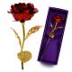 Hot Sale 24k Gold Plated Rose Reasonable Price Luxury Gold Foil Rose For Girlfriend Gift