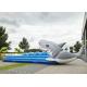 Kids Dual Lanes Inflatable Bungee Run 2 Lane Blow Up Bounce House