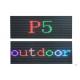 Small Pixel Pitch Advertising Led Display Screen Multi Color IP65 Protective Grade