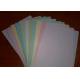 Customized blank pink yellow blue green color offset bank NCR paper sheets forms