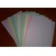 Customized blank pink yellow blue green color offset bank NCR paper sheets forms