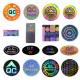 Custom Holographic Label Roll Waterproof Vinyl Sticker Design For Food Shipping
