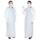 Anti-Pollution Long Sleeve Aprons CPE Medical Disposable Gowns