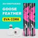 3in1 Durable Stable Goose Feather Badminton Shuttlecock For Sports Training