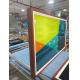 Commercial mural advertising machine wall mounted art smart wooden frame advertising machine,high-definition display