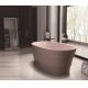 UV Resistant Oval Freestanding Bathtub Low Thermal Conduction