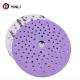 Metal Polishing Zirconia Sanding Disc 6 Inch Sanding Discs 80 Grit With Multihole