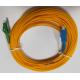 2.0-20M Single Mode Fiber Patch Cable , SC LCA Simplex Fiber Patch Cord