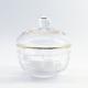 250ml Home Glass Sugar Bowls Small With Hand Cutting Pattern