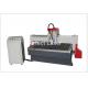 High Speed Aluminum Metal Engraving CNC Router With Stainless Steel Water Slot