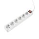 6 Way Extension Socket Energy Saving Power Strip With Surge Protector