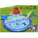 Customized  Outdoor Inflatable Water Park  for Adults , Inflatable Pool Water Slides