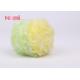 Varied Colors Shower Puff Ball Cleaning Body Benefits With SGS Certification