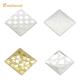 1.0mm Thk Golden Mirror Etched Stainless Steel Sheet For Elevator Cabinet Decoration