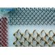 Aluminum Decorative Wire Mesh For Cabinets Weather Proof  Firm Durable Structure