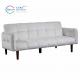 30019 Good Quality Fabric Wood Leg Living Room Bedroom Furniture Small Sofa Bed Cheap For Home