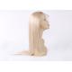Unprocessed Brazilian Virgin Straight Human Hair Full Lace Wigs Can Be Dyed And Ironed