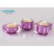 Square 30g 50g Plastic Cosmetic Packaging Fancy Appearance With Acrylic Outer Jar