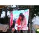 P6 Outdoor Full Color Led Display Board , Stage Backdrop Giant Led Screen Wide View Angle