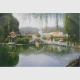 Hand Painted Claude Monet Oil Paintings Chinese Landscape Oil Paintings