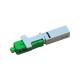 Pre - Embedded Type Optic Fiber Quick Connector Main Body Length 53mm / Sc Apc Fast Connector