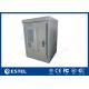 One Front Door 600W Air Conditioner And DC48V Fans Anti-Theft Lock Galvanized Steel Outdoor Cabinet