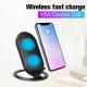 Vertical wireless charging 7.5W fast wireless charger for IPHONE X mobile phone Samsung 10W