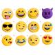 Hot sale plush products Emojis , Emoji toys, Emoji pillow,8-15inch round emojis, cheap emojis