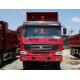 Sinotruck howo 25 tons diesel dump truck 6X4 drive 336 horse power with parts red color