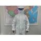 Chemical Resistant Medical Scrub Suits Safety Protective Clothing Microporous Type