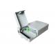 GFS-8ZT-1,fiber distribution box,splitter box,Max Capacity 8 cores,,size 235*126*52mm, Material: PC+ABS,IP 65