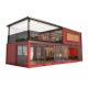 20ft 40ft Custom Shipping Container Home , 2 Story Shipping Container Home