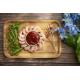 Rectangular Natural Wooden Bamboo Food Plate Serving Trays