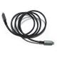 Apple Lightning USB Charging Cable With High Durability 1.5M Black Braid Rope
